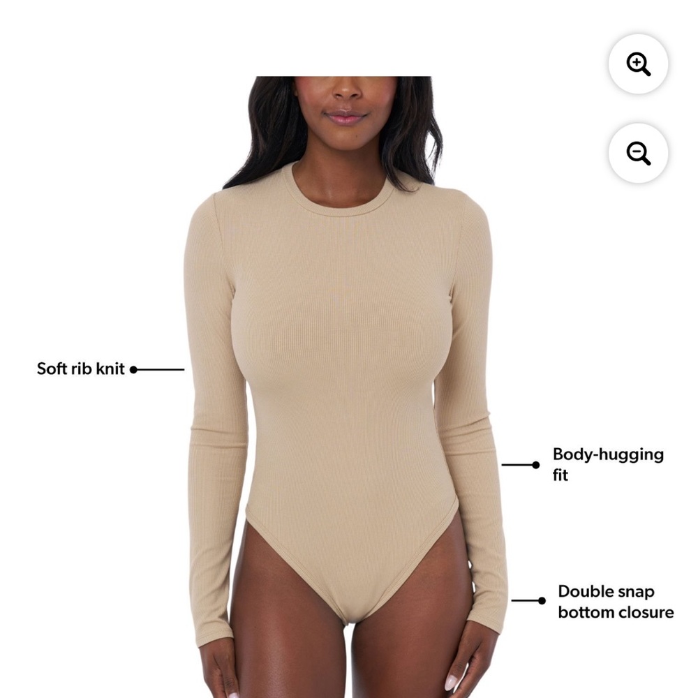 Edited by Remi Bader Women's Long Sleeve Bodysuit, like new